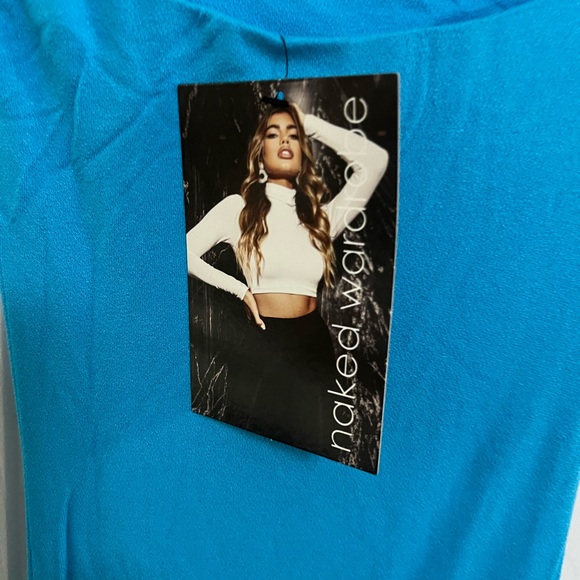 Naked Wardrobe Meant Tu-Be Maxi in Ocean NWT size XXS - Picture 6 of 9